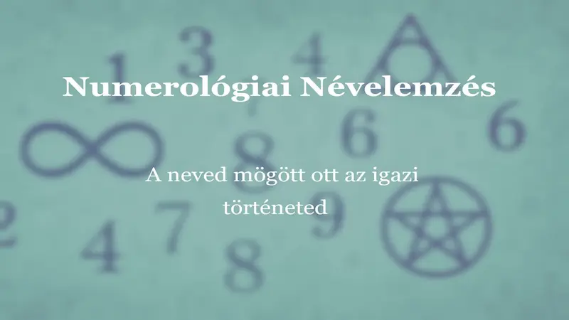 Numerológiai névelemzés