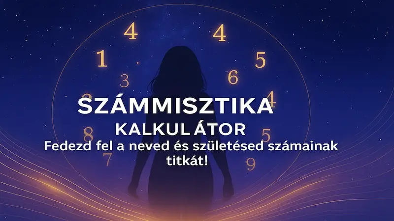 Online számmisztika kalkulátor – név és születési dátum alapján