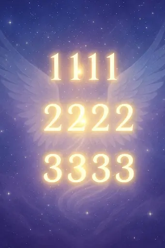 Angyalszámok jelentése a számmisztikában – ismétlődő számsorok üzenetei
