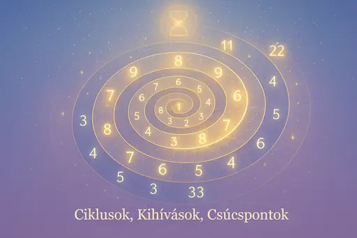 Haladó számmisztikai fogalmak: ciklusok, kihívások, esszenciák