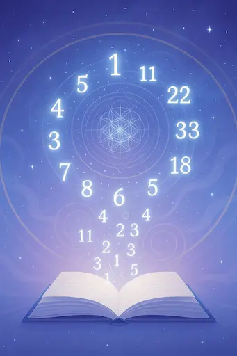 A személyre szabott numerológiai elemzés lépései: adatok összegyűjtése, számok kiszámítása, összefüggések értelmezése.